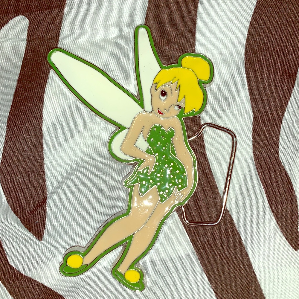 Tinker bell belt buckle